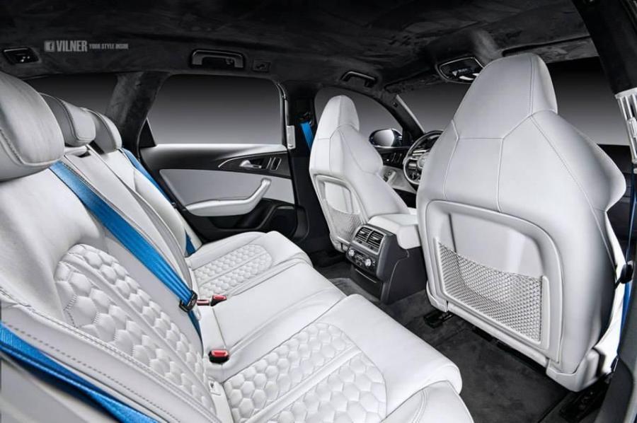 Интерьер Audi RS6 Avant by Vilner (4G, C7) 2014 года  (фото 3 из 7)